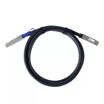 BlueOptics Fortinet FN-CABLE-QSFPDD-DAC-02 suderinamas BlueLAN BL292901X2M26 QSFP-DD Direct Attach Copper kabelis, 400GBASE-CR4, 26 AWG, 2 metrai
