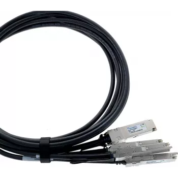 BlueLAN QDD-4ZQ100-CU2M-BL 400G QSFP-DD į 4x100G QSFP56 Breakout DAC kabelis 2 m