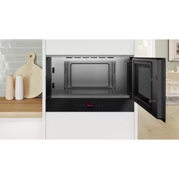 Bosch BFR9221B1 įmontuojama mikrobangų krosnelė 21L 900W nerūdijantis plienas Series 8