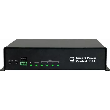 GÜDE Expert Power Control 1141-1 Switched Metered PDU 4x IEC C13 10A 1U Rackmount