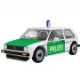 COBI 24642 Volkswagen Golf (1974) Polizei konstruktorius, mastelis 1:35, baltas