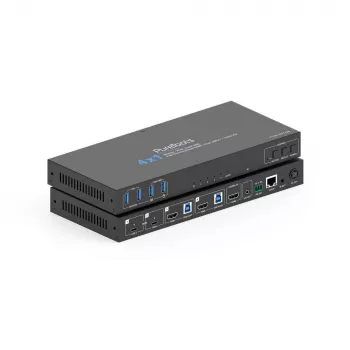 PureLink PT-SW-UH41-48G 4x1 USB-C HDMI 48G KVM jungiklis
