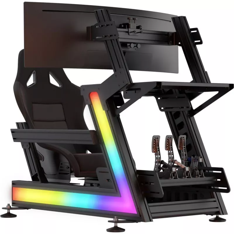 TrackTime Series One LED Illumination Set - RGB LED juostelių rinkinys sim lenktynių kokpitams
