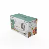 Progress EK3683PFVDE elektrinė pjaustyklė 150W nerūdijančio plieno dantytas peilis 190mm juoda/sidabrinė