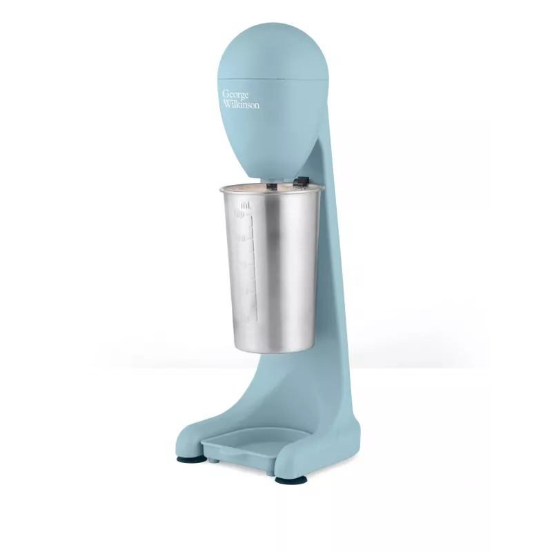 Giles & Posner EK6628GSBLVDE Pieno kokteilių plaktuvas 60W 500ml juodas/sidabrinis retro