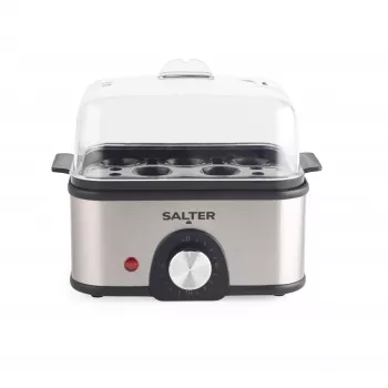 Salter EK6213VDE Multil Egg Cooker – 7 kiaušinių talpa, 350 W, juoda/sidabrinė