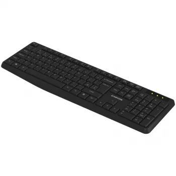 CANYON klaviatūra KB-W01 Wireless Black
