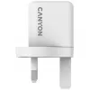 CANYON CU20C GaN 20W USB-C PD sieninis įkroviklis (UK kištukas, baltas)