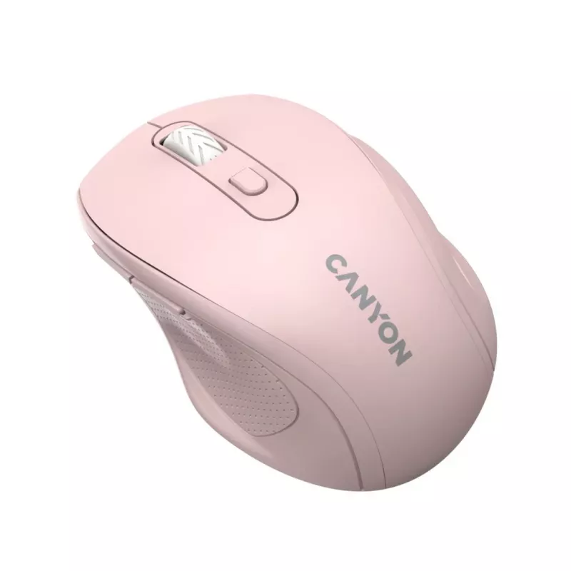 Canyon 6-Button Wireless 2.4 GHz Optical Mouse, Pink