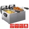 Fritel Starter elektrinė gruzdintuvė 6 litrai 4,4 kW pilka