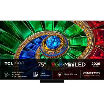 TCL 75RM7L MiniLED TV 75 inch 4K UHD 144Hz VRR Google TV