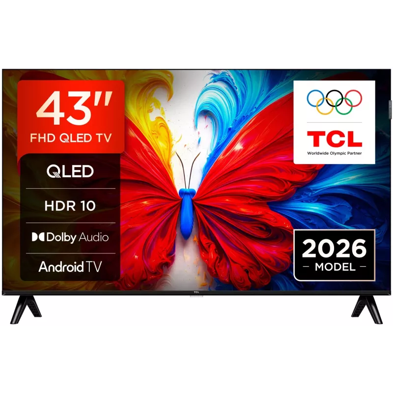 TCL 43S5L 43 colių Full HD QLED išmanusis televizorius