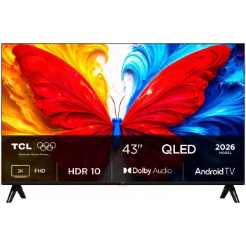 TCL 43S5L 43 colių 4K QLED Google TV išmanusis televizorius