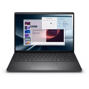Dell Pro 14 Essential PV14255 nešiojamas kompiuteris – AMD Ryzen 7 250, 16GB RAM, 512GB SSD, 14,0 inch FHD+, Windows 11 Pro, anglies juodos spalvos
