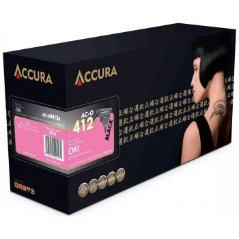 Accura Suderinamas Tonerio Kasetė Juoda OKI 45807102 High Yield