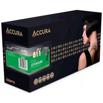 ACCURA Suderinamas Tonerio Kasetė Lexmark 52D0XA0 Juoda Ypač Didelės Talpos 20 000 Puslapių