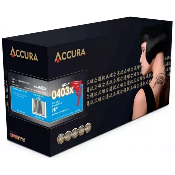 Accura Toner HP Nr. 201X (CF403X) Suderinamas Purpurinis Didelės Talpos
