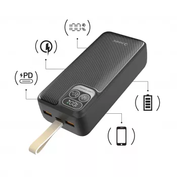 Hawk HW-PB30000 Power Bank 30000mAh Juoda