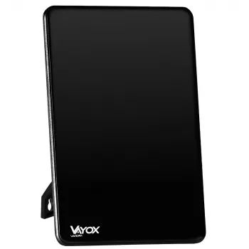 VAYOX VA0091 Vidinė DVB-T/T2 antena su stiprintuvu, juoda