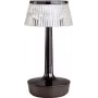 MiLagro EASY LED stalinė lempa juoda, 5W, 300lm, 3 pakopų ryškumo reguliavimas, jutiklinis skydelis, lanksti ranka, USB įkrovimas