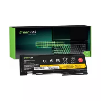 Green Cell LE83 nešiojamojo kompiuterio baterija, skirta Lenovo ThinkPad T430s/T430si, 11.1V 3400mAh Li-ion, juoda