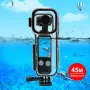 PULUZ vandeniui atsparus korpusas skirtas DJI Osmo Pocket 3, iki 45 m gylio, PU967T