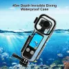 PULUZ vandeniui atsparus korpusas skirtas DJI Osmo Pocket 3, iki 45 m gylio, PU967T