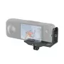 PULUZ Adapter Mount Bracket Horizontal Vertical su 1/4 colio varžtu ir GoPro sistema, skirtas Insta360 X4 / Insta360 X5 / PU982B