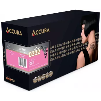 ACCURA Compatible Toner Cartridge Black OKI 44973536 Replacement