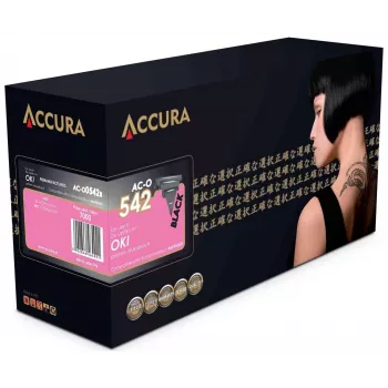 Accura Toner Cartridge Black Compatible OKI 46490608