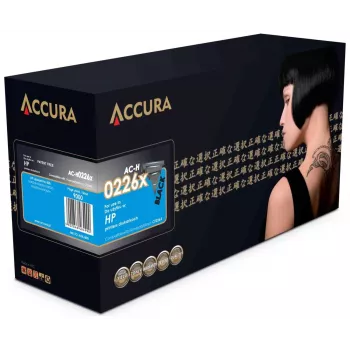 ACCURA Tonerio kasetė HP Nr. 26X (CF226X) – didelės išeigos juoda, suderinama lazerinė kasetė