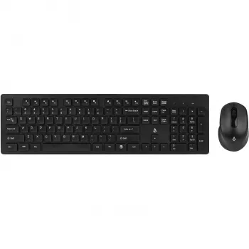 Accura Delano ACC-K1306 Pilno dydžio laidinė membraninė klaviatūra su RGB apšvietimu, juoda