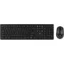 Accura Delano ACC-K1306 belaidis klaviatūros ir pelės rinkinys, 2,4 GHz, juodas