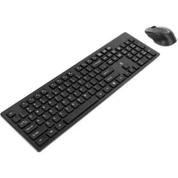 Accura Delano ACC-K1306 Pilno dydžio laidinė membraninė klaviatūra su RGB apšvietimu, juoda