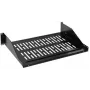 DELTA OPTICAL P19-2U/356*P2 19 colių 2U fiksuota lentyna stovo spintelei, 356 mm, juoda