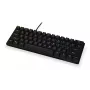 Krux Qara 60% mechaninė žaidimų klaviatūra, Outemu Red, juoda, KRX0137