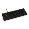 Krux Qara 60% mechaninė žaidimų klaviatūra, Outemu Red, juoda, KRX0137