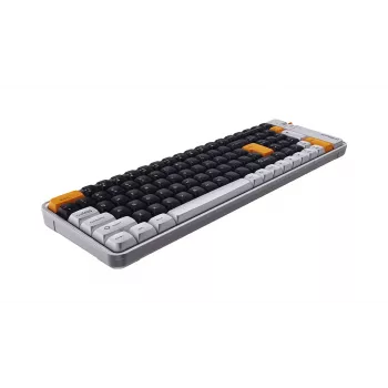 KRUX Zyro 96% mechaninė klaviatūra Gateron Yellow PRO RGB Tri-Mode Black