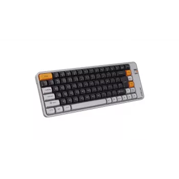 KRUX Zyro 75% mechaninė klaviatūra Gateron Yellow Pro RGB juoda