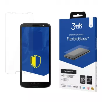 3MK FlexibleGlass Hybrid Glass Screen Protector for Motorola Moto G6