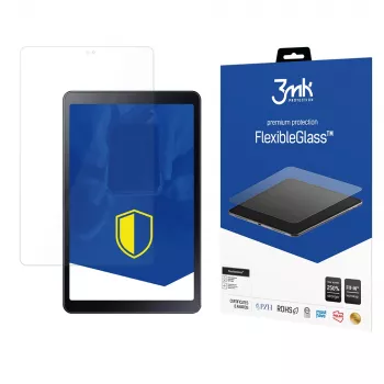 3MK PROTECTION FlexibleGlass Screen Protector, skirta Samsung Galaxy Tab A 10.5 (SM-T590) – 0,3 mm hibridinis stiklas/plėvelė, 7H kietumas, be burbuliukų, apsauga nuo pirštų atspaudų