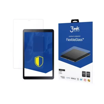 3MK PROTECTION FlexibleGlass Screen Protector, skirta Samsung Galaxy Tab A 10.5 (SM-T590) – 0,3 mm hibridinis stiklas/plėvelė, 7H kietumas, be burbuliukų, apsauga nuo pirštų atspaudų