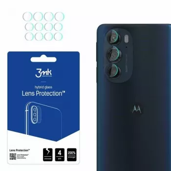 3MK ekrano apsauga, skirta „Motorola Edge 30“ – atspari smūgiams, atspari įbrėžimams, skaidri – 4 vnt. pakuotė