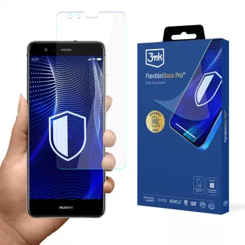 3MK PROTECTION FlexibleGlass Pro ekrano apsauga, skirta Huawei P10 Lite – hibridinis stiklas, 0,3 mm, 7H kietumas, apsauga nuo pirštų atspaudų, montavimas be burbuliukų