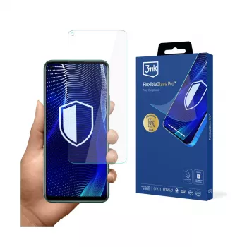 3MK PROTECTION FlexibleGlass Pro Screen Protector for Huawei P40 Lite 5G - Hybrid Glass, 7H Hardness, 0,3mm, Transparent