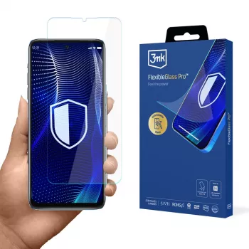 3MK PROTECTION FlexibleGlass Pro Hybrid Glass Screen Protector, skirta Infinix Hot 20