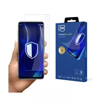 3MK PROTECTION FlexibleGlass Pro Hybrid Glass Screen Protector, skirta Infinix Hot 20