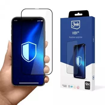 3MK VibyGlass grūdinto stiklo ekrano apsauga, skirta Apple iPhone 13 / 13 Pro / 14 (6,1 colio) - 5 vnt. pakuotė