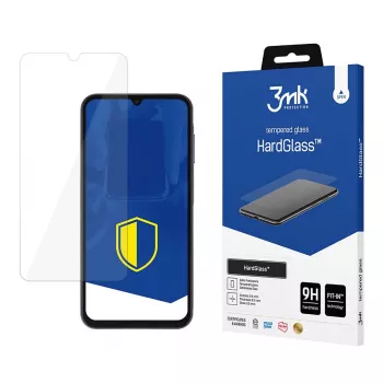 3MK Grūdinto stiklo apsauginis ekrano stiklas, skirtas „Samsung Galaxy M15 5G“ (skaidrus, 1 vnt.)