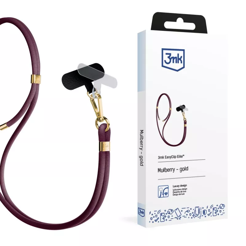 3MK PROTECTION Priedai Mulberry (auksinis) - 3mk EasyClip Elite